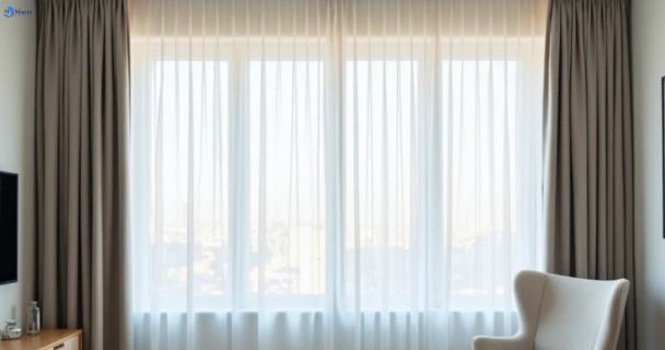 Restored vibrant drapes in forest-lake QLD after Matty Curtain Cleaning